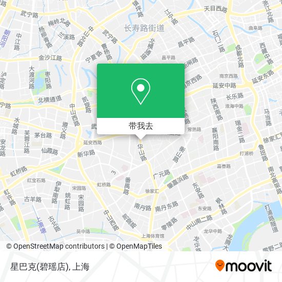 星巴克(碧瑶店)地图