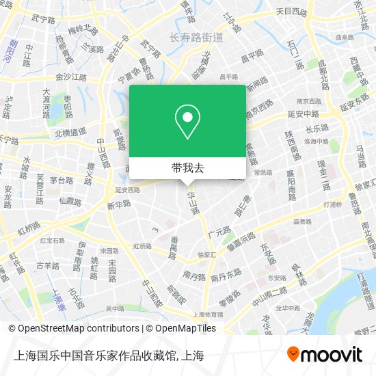上海国乐中国音乐家作品收藏馆地图