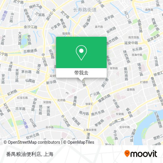 番禺粮油便利店地图