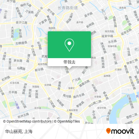 华山丽苑地图