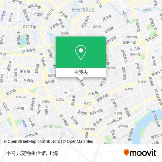 小马儿宠物生活馆地图