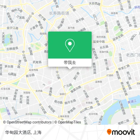 华甸园大酒店地图