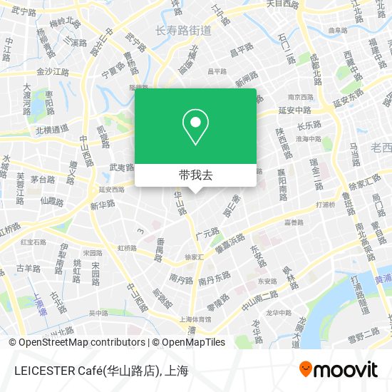 LEICESTER Café(华山路店)地图