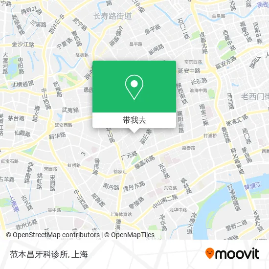 范本昌牙科诊所地图