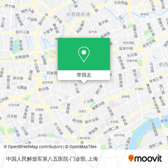 中国人民解放军第八五医院-门诊部地图