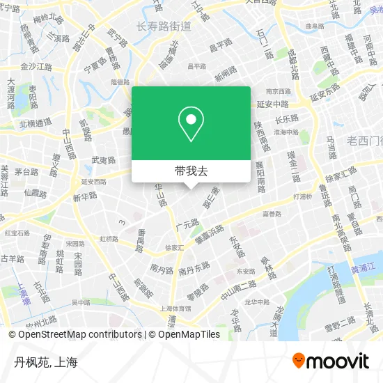 丹枫苑地图