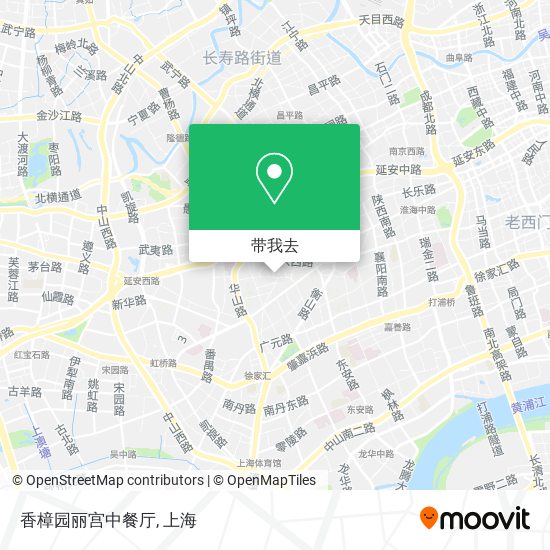 香樟园丽宫中餐厅地图