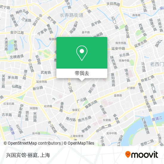 兴国宾馆-丽庭地图