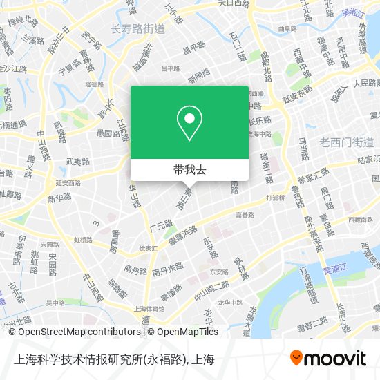 上海科学技术情报研究所(永福路)地图