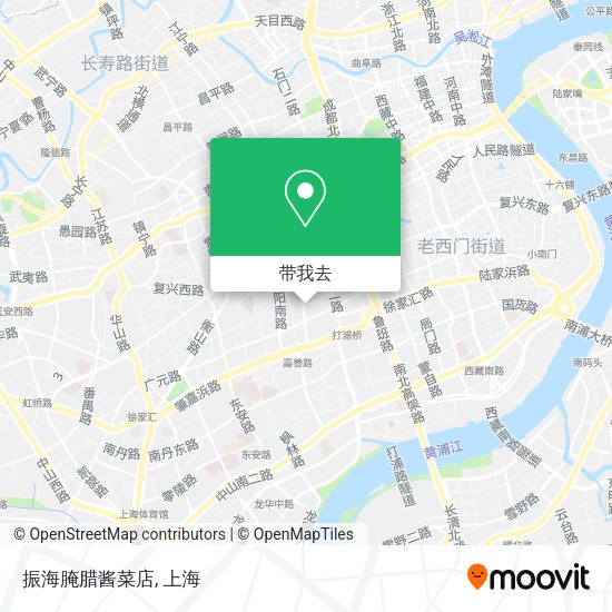 振海腌腊酱菜店地图