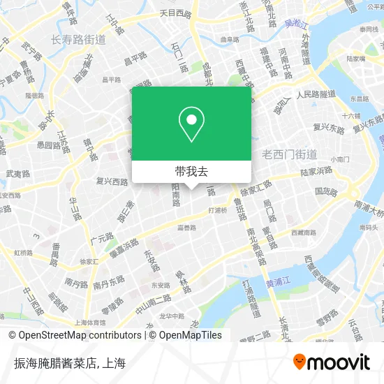 振海腌腊酱菜店地图