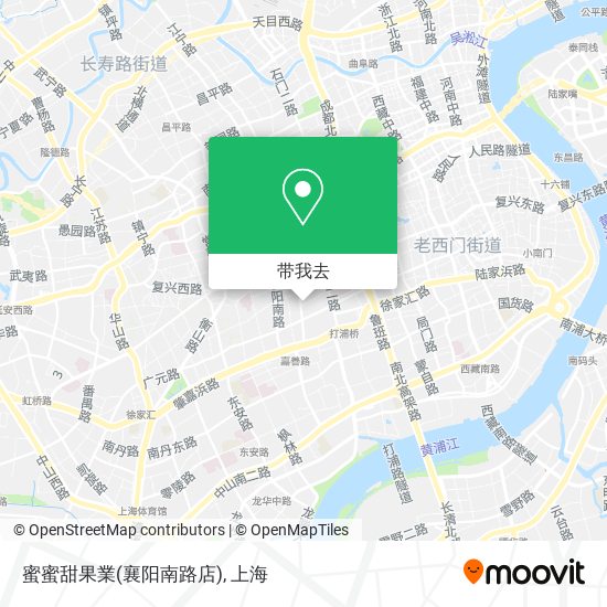 蜜蜜甜果業(襄阳南路店)地图