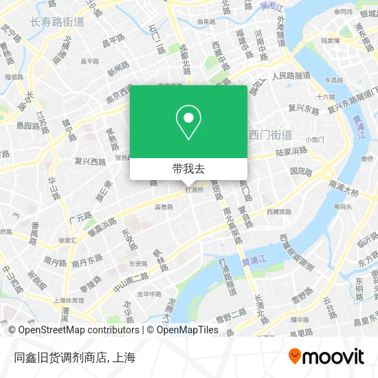 同鑫旧货调剂商店地图