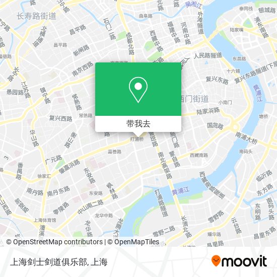 上海剑士剑道俱乐部地图