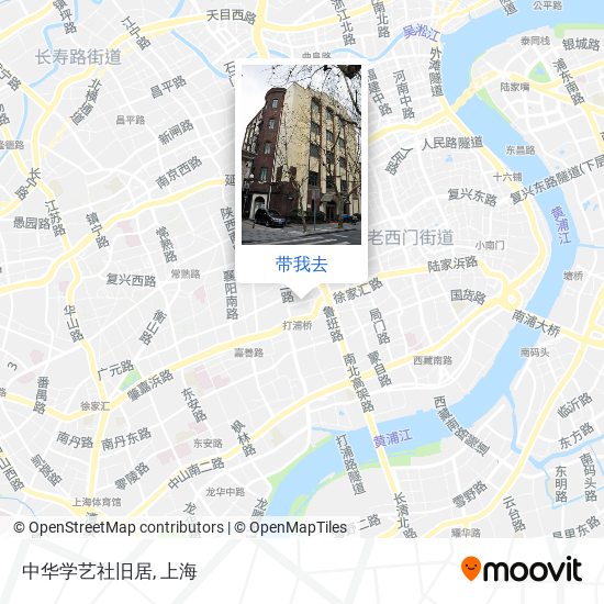 中华学艺社旧居地图