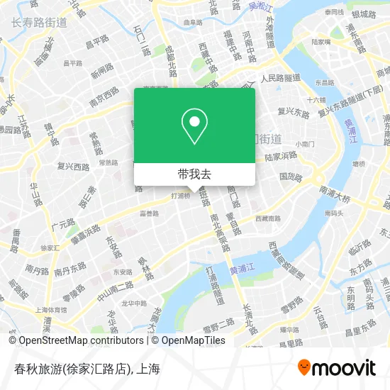 春秋旅游(徐家汇路店)地图