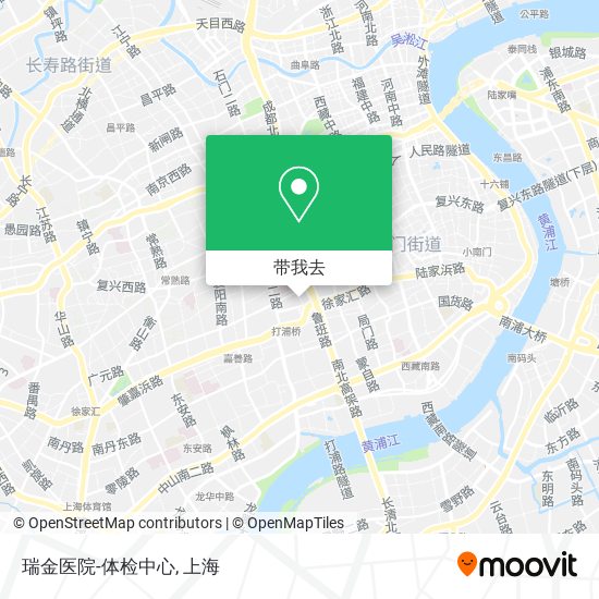 瑞金医院-体检中心地图