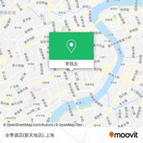 全季酒店(新天地店)地图