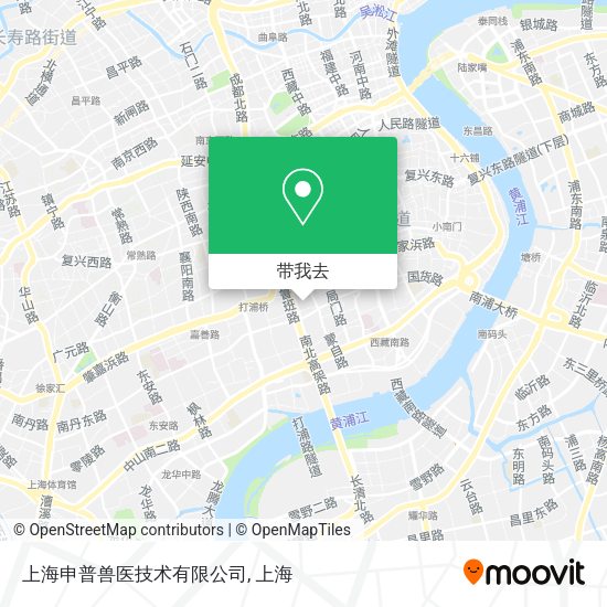 上海申普兽医技术有限公司地图