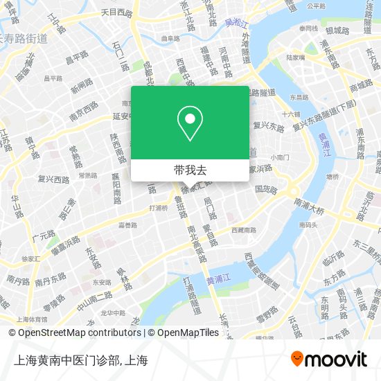 上海黄南中医门诊部地图