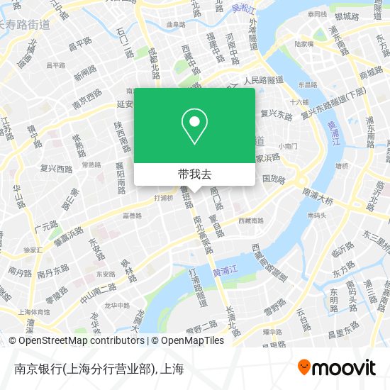 南京银行(上海分行营业部)地图