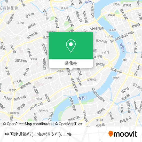 中国建设银行(上海卢湾支行)地图