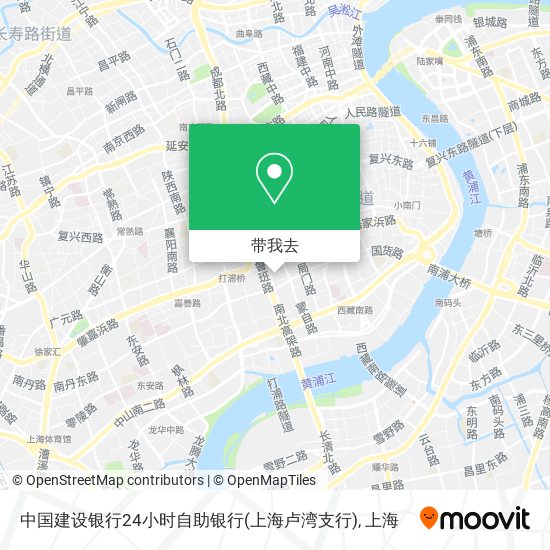 中国建设银行24小时自助银行(上海卢湾支行)地图