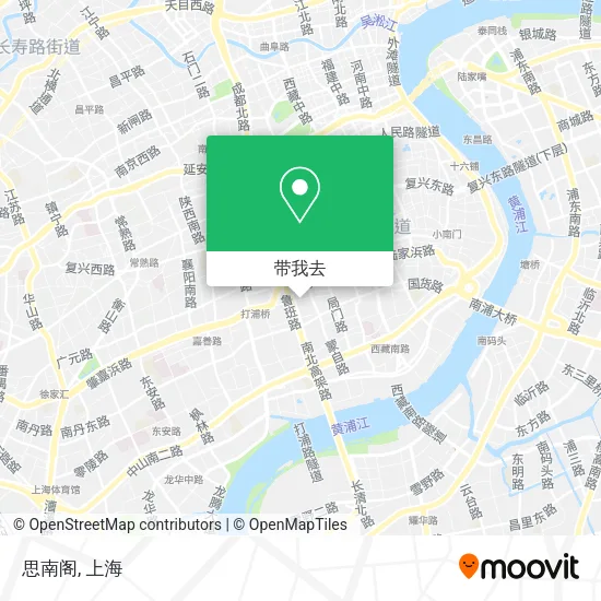 思南阁地图