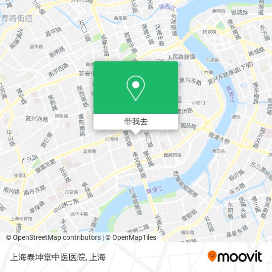 上海泰坤堂中医医院地图