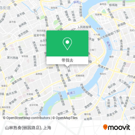 山林熟食(丽园路店)地图