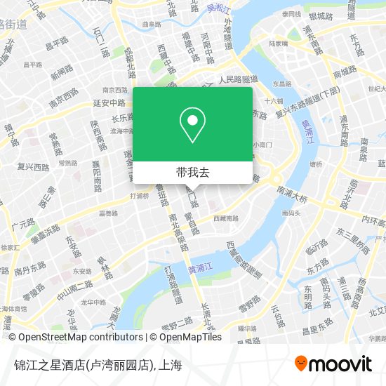 锦江之星酒店(卢湾丽园店)地图