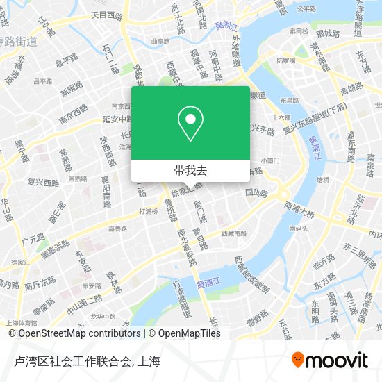 卢湾区社会工作联合会地图