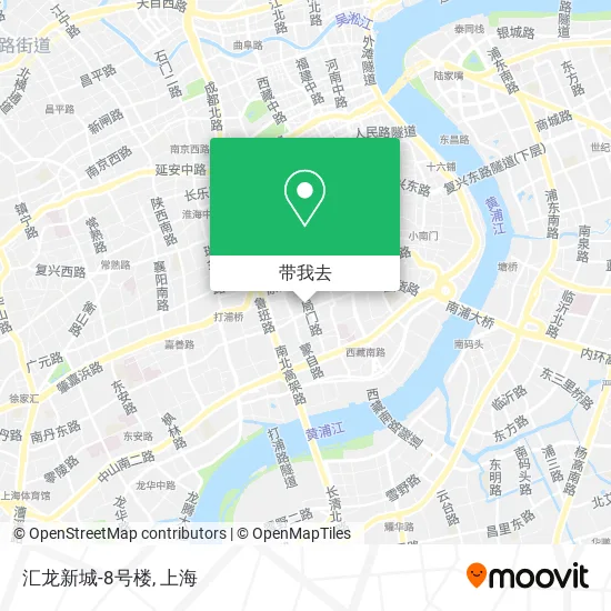 汇龙新城-8号楼地图