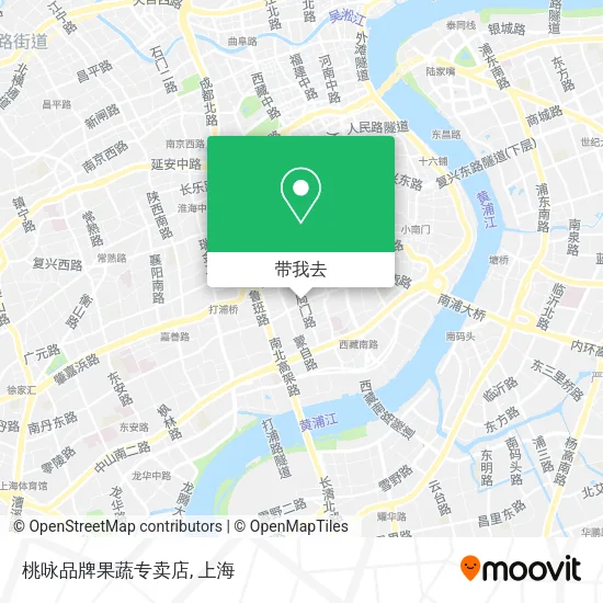 桃咏品牌果蔬专卖店地图