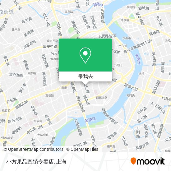 小方果品直销专卖店地图