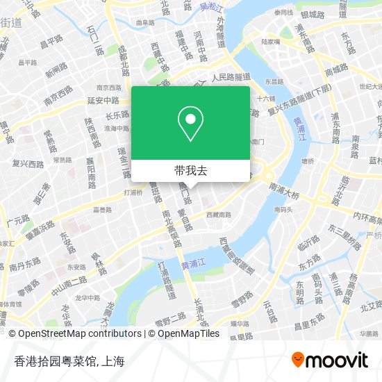 香港拾园粤菜馆地图