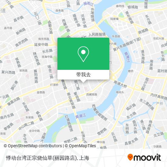 悸动台湾正宗烧仙草(丽园路店)地图