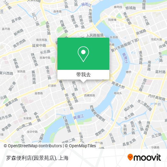 罗森便利店(园景苑店)地图