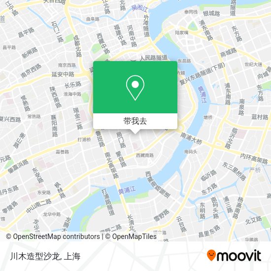 川木造型沙龙地图