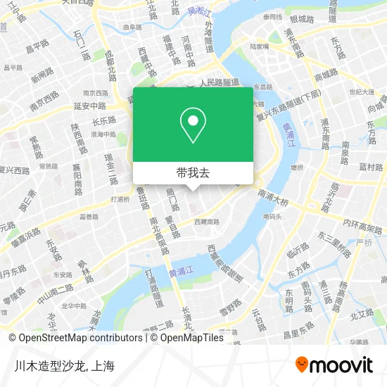 川木造型沙龙地图