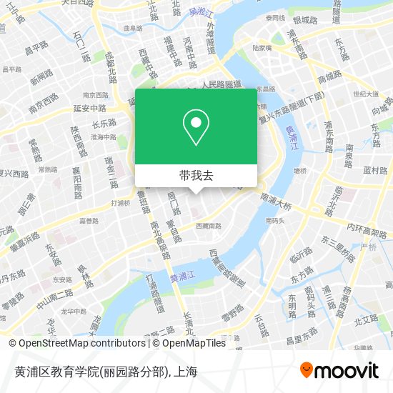 黄浦区教育学院(丽园路分部)地图