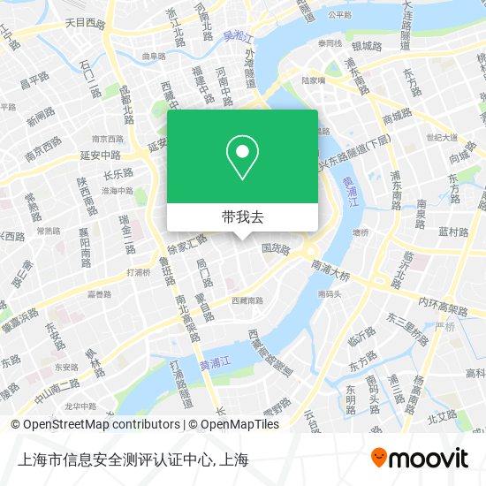 上海市信息安全测评认证中心地图