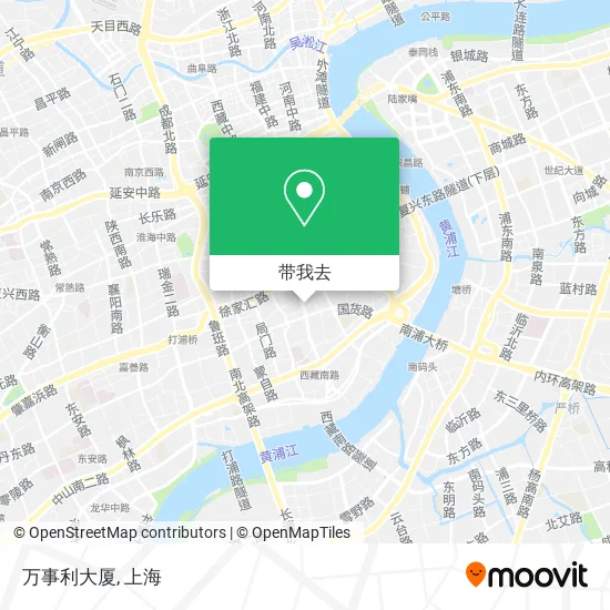万事利大厦地图