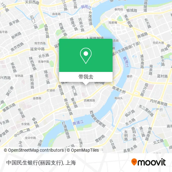 中国民生银行(丽园支行)地图