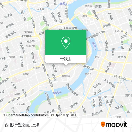 西北特色拉面地图