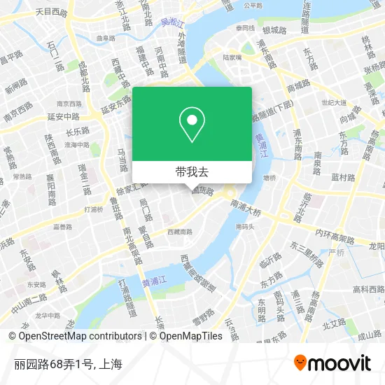 丽园路68弄1号地图