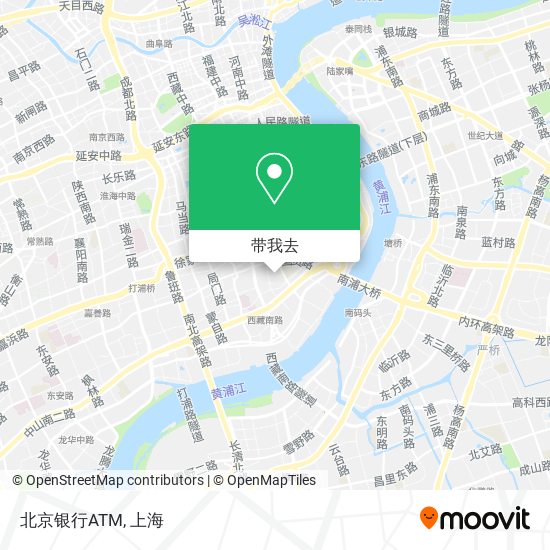 北京银行ATM地图