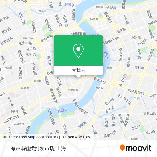 上海卢南鞋类批发市场地图