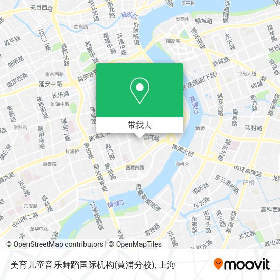 美育儿童音乐舞蹈国际机构(黄浦分校)地图