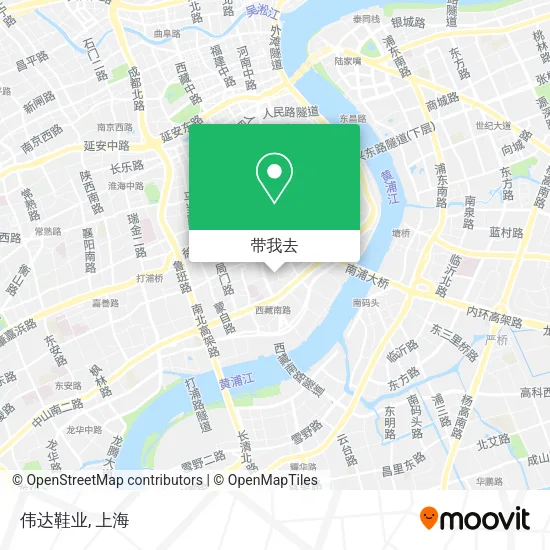 伟达鞋业地图